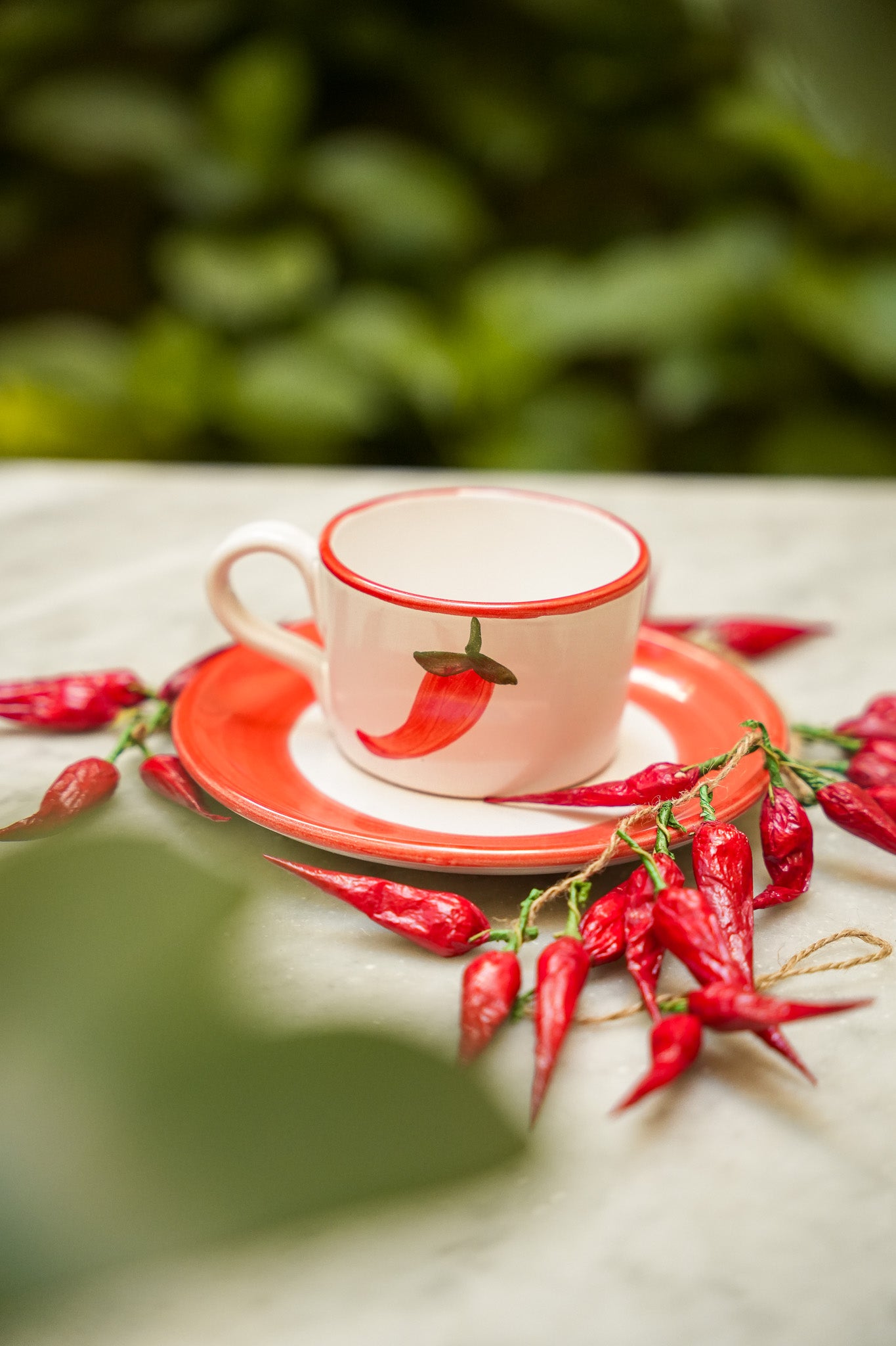 Cappuccino Set-TROPEA red